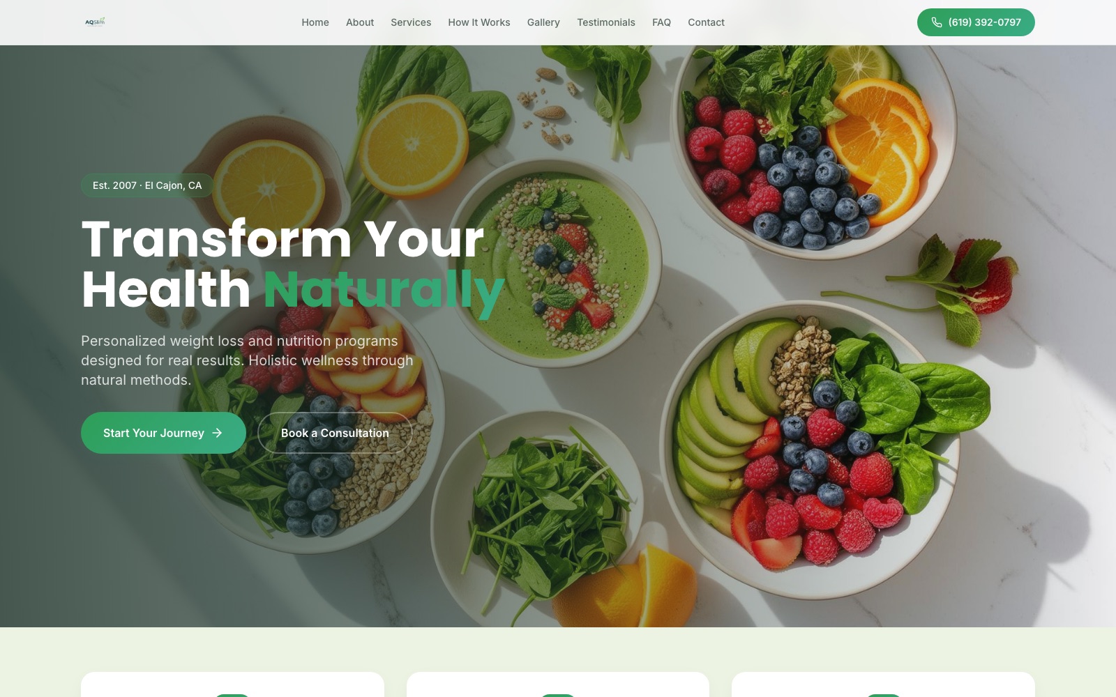 AQ Slim website